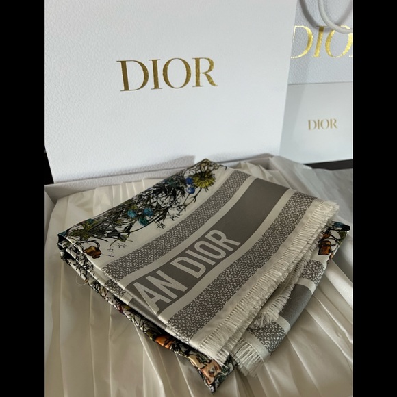 Dior Accessories - DIOR SQUARE SCARF! NEW, full set!